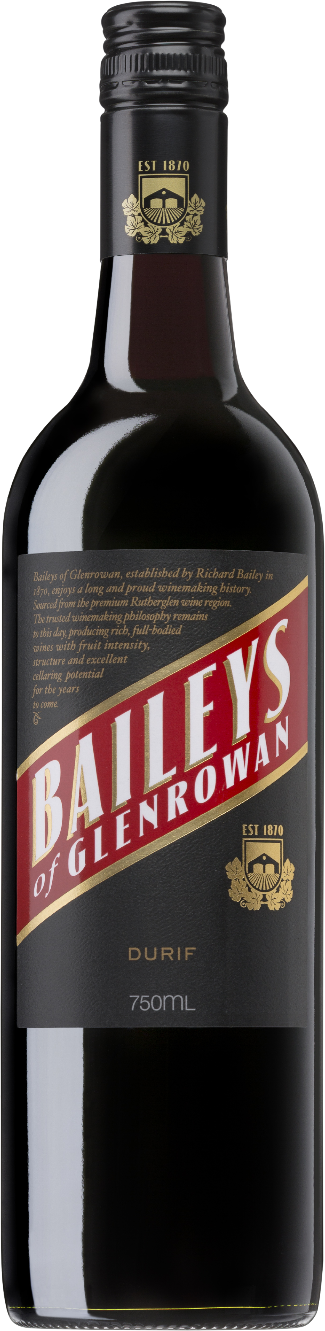 Baileys of Glenrowan Organic Durif 2021